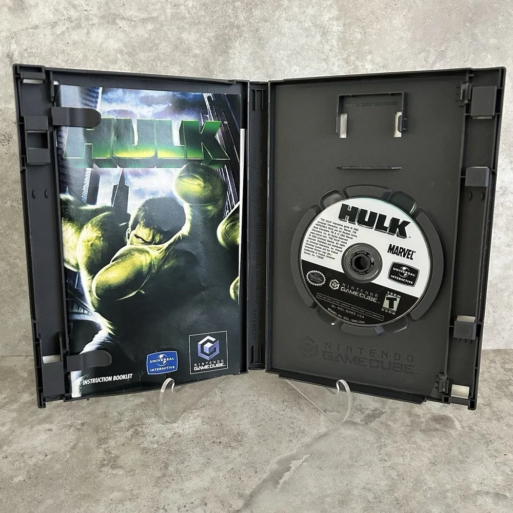 Hulk (Nintendo GameCube, 2003) Complete In Box